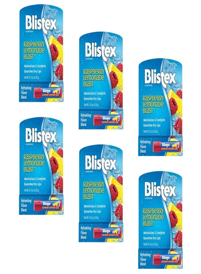 Blistex Lip Protectant (Raspberry Lemonade Blast) (0.15 oz) (6 Pack) - Image 1
